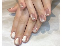 ルヒアネイル イオン戸畑ショッピングセンター店(Ruhia Nail)/マグネットフレンチネイル