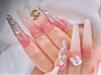 10本長さ出し10本アート付け放題