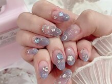 ミス シャーリー(Miss Shirley)/【グラデ×お星さまネイル】