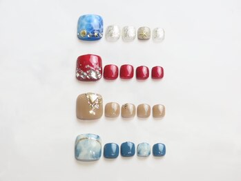 ラナニネイル(Lanani nail)の写真/毎月決まった価格でアートネイルを楽しめる♪フットネイルも◎