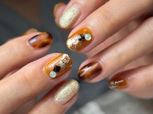 ネイルサロン プール ヴー(Nail Salon Pour Vous)/【秋定額】べっ甲ネイル