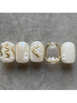 タオドットネイル(TAO...nail)/【定額】TAO... Design ¥7000