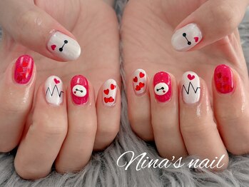 ニナズネイル(Nina's Nail)/ベイマックスネイル