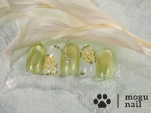 モグネイル(Mogunail)/3.4月定額B/ミモザネイル