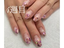 フェアリーヘア ニーナ(Fairy Hair Ni-na)/4週目ネイル