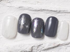 雪の結晶くすみうねうね￥8050