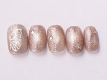 ジェミーネイル エビス(Jemiy nail ebisu)/マグネット蝶ストーン8780yen