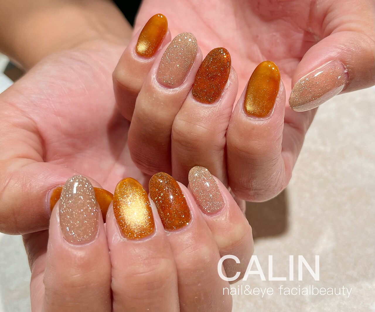 2026年冬トレンド】オレンジ ワンカラーのネイルデザイン集｜人気順｜5