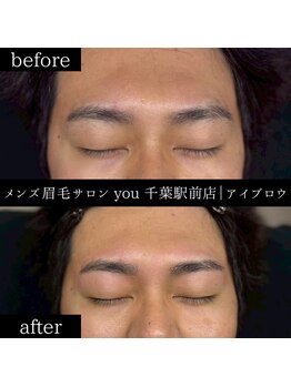 ユー 千葉駅前店(you)/メンズ眉毛/メンズ眉/千葉駅