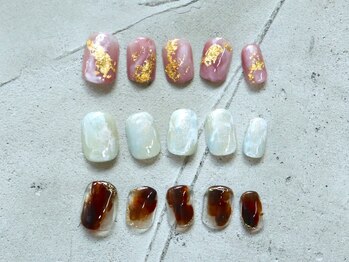 プティットスリール 半田店(Petit Sourire)/金箔ネイル☆