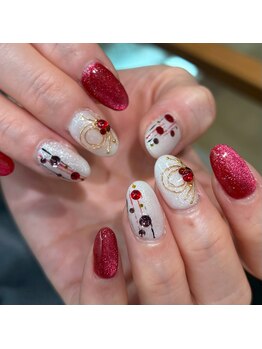 手作り水引・卒業式はかまネイル