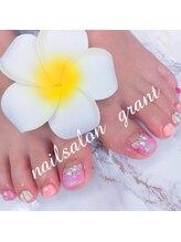 グラント(NAIL SALON&SCHOOL grant)/フットネイル5700円