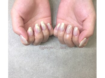 プライズアイリス アイラッシュ 池袋東口店(prize Iris eyelash)/オーロラパウダーネイル【池袋】