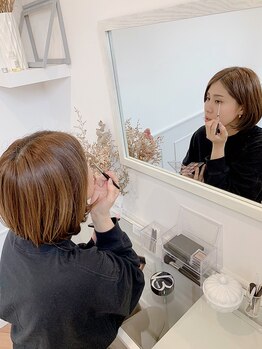 シェリー(cherie)/ご来店の流れ＊メイクお直し＊