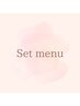 Set menu★60種類以上の選べるパーマ×眉毛ボタニカルヘナ