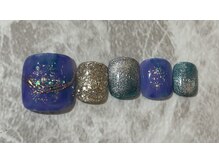 ネイルサロン ジュレ(Nail Salon jurer)/FOOT定額デザイン¥8800