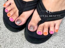 アテ(ate)/親指グリッター＋ネオンカラー