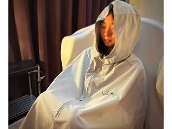 ヨサパーク ブルーム 津南(YOSA PARK BLOOM)/【施術の流れ】ルルオンで温まる