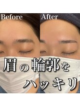 ローグ 横浜(ROGUE)/眉の輪郭をハッキリと