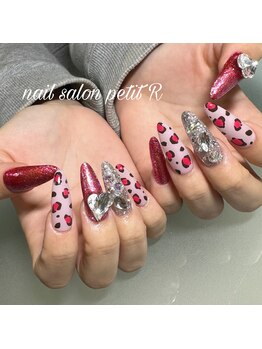 ネイルサロン プティアール(petit R)/レオパード柄