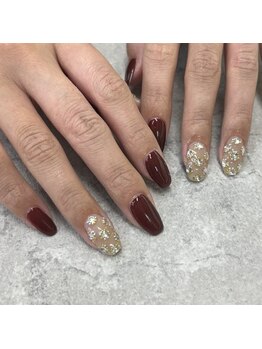 ネイルサロンファストネイルプラス 新宿店(FAST NAIL PLUS)/2025冬ネイル【ビジューネイル】