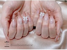 ネイル ボンボニエール 京阪シティモール天満橋店(Nail bonbonniere)/マグネットネイル＋長さだし10本