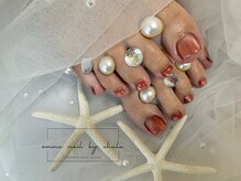 エマネイル バイ チュラ(emma nail_by chula)/マグネットネイル/テラコッタ