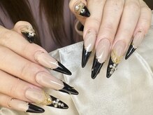 フォレスト(FOREST Hair&Nail)/黒フレンチ