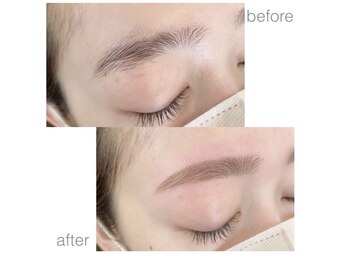 ブロウバー トウキョウ 乃木坂(brow bar tokyo)の写真/《初回アイブロウスタイリング¥5000★》お仕事帰りや予定の合間にサクッと眉毛スタイリング♪お洒落度UP◎