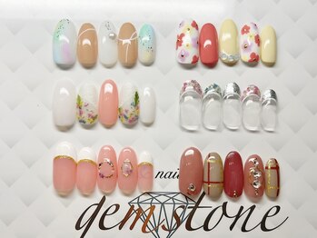 ジェムストーン(gemstone)/春アート