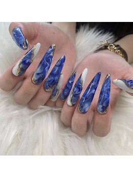 ネイルサロン ローズ(Rose)/マーブルネイル