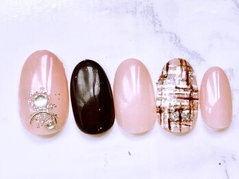 ネイルサロン フローリア(nail salon Florir)/ツイード秋ネイル