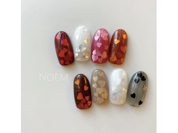 ノエム ネイルサロン(NOEM)/ハートホログラム