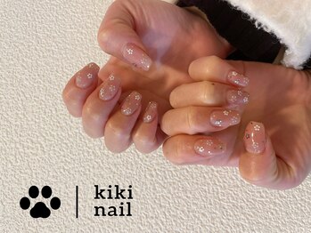 モグネイル(Mogunail)/フラワーネイル/ナチュラル上品