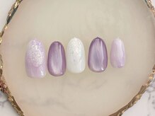 ネイルサロン フローリア(nail salon Florir)/パープルニュアンス