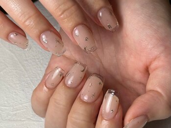 アメリー(Amary.)の写真/自爪が欠けた、折れたなど1本からでも対応OK*やりたいデザインが馴染む長さにしたい方もお任せください*