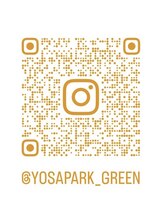ヨサパーク グリーン(YOSA PARK 緑 green) Instagram follow