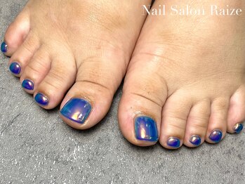 ライズ 本町店(Raize)/フットワンカラー/オーロラ