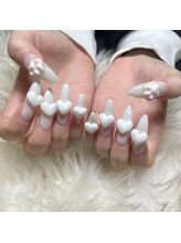 トータルサロン 白べぇーっ プラス/ハートネイル