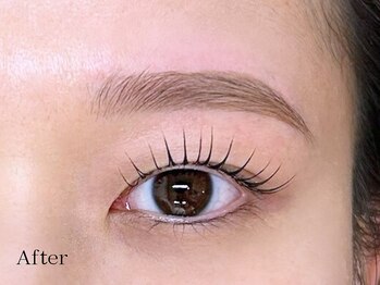 ミーナ 水ヶ江店(mina)/アイブロウWAX＋まつ毛パーマ上
