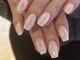 フィロンネイル 大宮東口店(filonnail)の写真/毎月新作デザイン登場♪伸びてきても気になりにくいクリアニュアンスネイルで指先を美しく☆