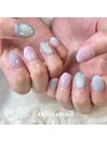 梅雨色ニュアンスネイル/大森
