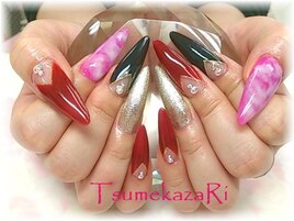 ★マーブル＆フレンチ◆ロング★