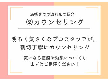 パールプラス 恵那店(Pearl plus)/2.カウンセリング