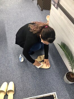 FRSスタジオ アツギトレリス店/☆筋膜整体専門店の感染対策☆