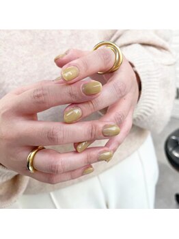 シンプル×くすみグリーン