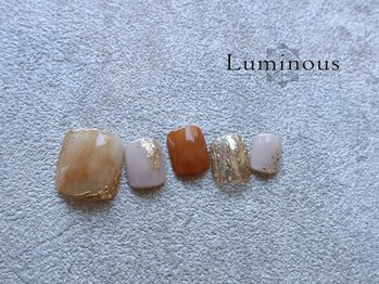 ルミナスネイル(Luminous Nail)/デザインFOOT*新7400円/再7900円