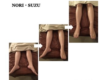 ノリスズ(NORI SUZU)/骨盤歪みは脚に影響します