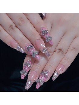 クイーンズビューティーサロン 新宿本店(Queen's beauty salon)/チップ長さだしやりつけ放題