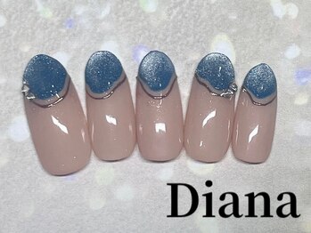 ディアナ ひたちなか高場店(DIANA)/定額ネイル 7,700円 A-124